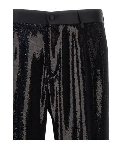 Dolce & Gabbana Sequin Pants -Stylish Men-Dolce & Gabbana ccd3f288370612262f493f2ced83d951