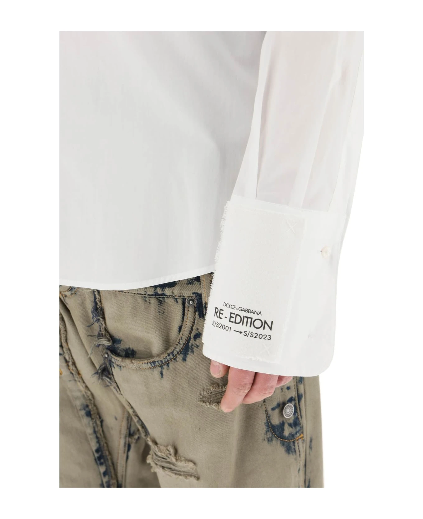 Dolce & Gabbana Re-edition Gold-fit Tuxedo Shirt 4 Dolce & Gabbana Re-edition Gold-fit Tuxedo Shirt - Image 4