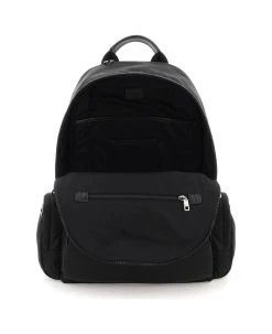 Dolce & Gabbana Nylon Backpack With Logo -Stylish Men-Dolce & Gabbana cf7ab5420a91f4d5a67bd8590d66fa5d