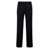 Dolce & Gabbana Black Straight Pants With Welt Pockets In Wool Woman
