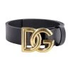 Dolce & Gabbana Dg Buckle Leather Belt