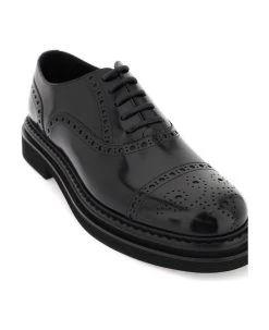 Dolce & Gabbana Brushed Leather Oxford Lace-ups 8 Dolce & Gabbana Brushed Leather Oxford Lace-ups -Stylish Men-Dolce & Gabbana d3129cb3842b0c2509b5ed327df9581e