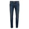 Dolce & Gabbana Blue Skinny Jeans With Logo Plaque At The Back In Stretch Cotton Denim Man