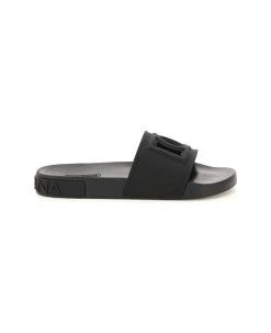 Dolce & Gabbana Logo Rubber Sliders