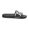 Dolce & Gabbana Logo Print Beach Sliders