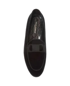 Dolce & Gabbana Gg Velvet Loafers -Stylish Men-Dolce & Gabbana dded5acc9c4b8b32419b581e3c8c7c94