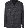 Dolce & Gabbana Jacquard Logo Padded Shirt