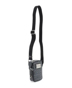 Dolce & Gabbana Small Crossbody In Coated Jacquard 6 Dolce & Gabbana Small Crossbody In Coated Jacquard -Stylish Men-Dolce & Gabbana e17614569f341364c56cc13351ad7378