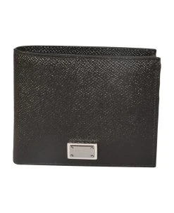 Dolce & Gabbana Logo Plaque Bifold Wallet