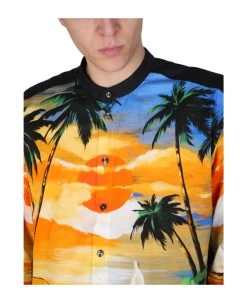 Dolce & Gabbana Hawaii Print Shirt -Stylish Men-Dolce & Gabbana e24fb24a2741c7cb6c0fc1d3bb1d9e03