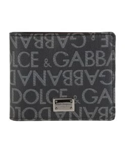 Dolce & Gabbana Logo Monogram Bifold Wallet