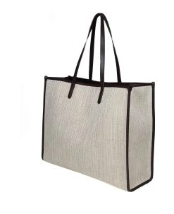 Dolce & Gabbana Shopping Bag In Canvas With D&g Milano Logo -Stylish Men-Dolce & Gabbana e31acf61b188a133f97d8ab37b95581a