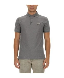 Dolce & Gabbana Cotton Pique Polo
