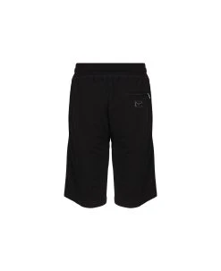 Dolce & Gabbana Jersey Jogging Bermuda With Logo Plaque -Stylish Men-Dolce & Gabbana e42232682619572b6851bbf216598819
