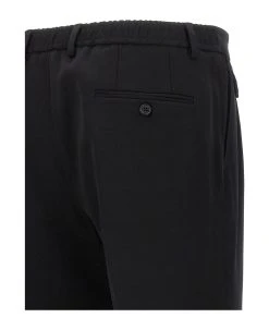 Dolce & Gabbana Pence Wool Pants -Stylish Men-Dolce & Gabbana e422903a4f6abec53c8941ec4d8597ad