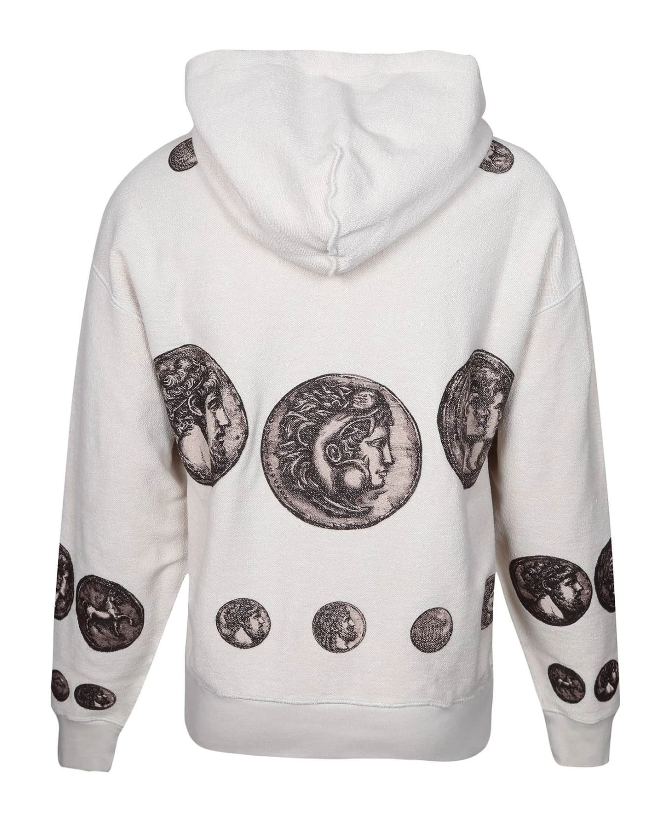 Dolce & Gabbana Cotton Sweatshirt With Coin Print 2 Dolce & Gabbana Cotton Sweatshirt With Coin Print - Image 2