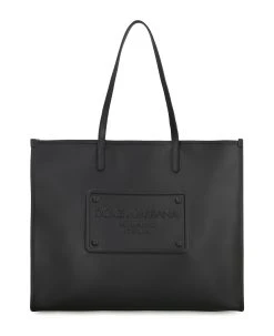 Dolce & Gabbana Smooth Leather Tote Bag
