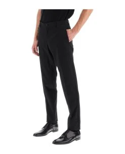 Dolce & Gabbana Stretch Wool Tuxedo Trousers -Stylish Men-Dolce & Gabbana e53506c40f9dff11c0ae1d7ceb45a12d