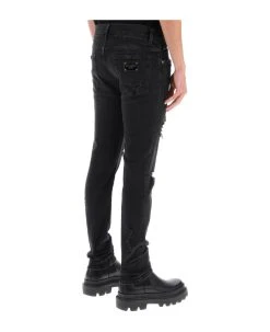 Dolce & Gabbana Ripped Skinny Jeans -Stylish Men-Dolce & Gabbana e9731c7095581c6905fd8698ae623b55