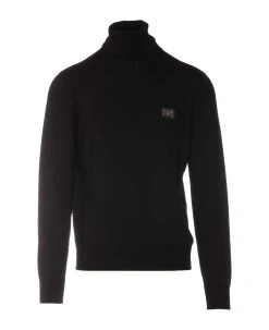 Dolce & Gabbana Logo Plaque Pullover