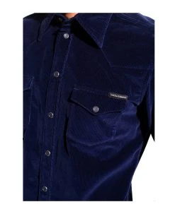 Dolce & Gabbana Velvet Shirt -Stylish Men-Dolce & Gabbana eacc5ae329e1f3f3c009c11e01b28fa6