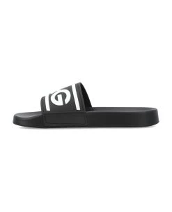 Dolce & Gabbana Rubber Sliders With Dg Logo -Stylish Men-Dolce & Gabbana ef24569c7b470d9882ce8e2748f71a74