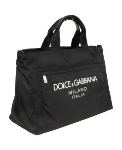Dolce & Gabbana Logo Print Tote -Stylish Men-Dolce & Gabbana f0554df96f8445d4902409fec7a8b636