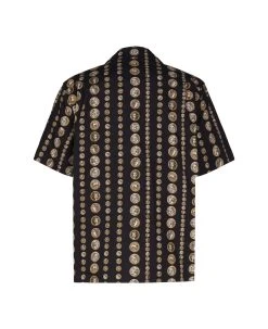 Dolce & Gabbana Hawaii Drill Stretch Shirt With Coin Print 5 Dolce & Gabbana Hawaii Drill Stretch Shirt With Coin Print -Stylish Men-Dolce & Gabbana f224e8cb6af6d545ff03ac6371cbecf9