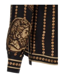 Dolce & Gabbana Coin Print Shirt -Stylish Men-Dolce & Gabbana f240b8bbe0622abbc5d8664e4e5912d0