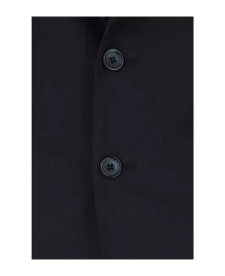 Dolce & Gabbana Navy Blue Light Wool Martini Suit -Stylish Men-Dolce & Gabbana f2babf8beb569292bb417336f7a22b10