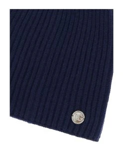 Dolce & Gabbana Cashmere Beanie Hat With Logo Medal -Stylish Men-Dolce & Gabbana f3183ea3b9421c54a5fd7c62e905656f