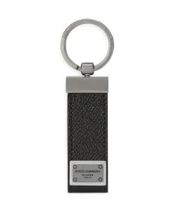 Dolce & Gabbana St.dauphine Leather Key Ring