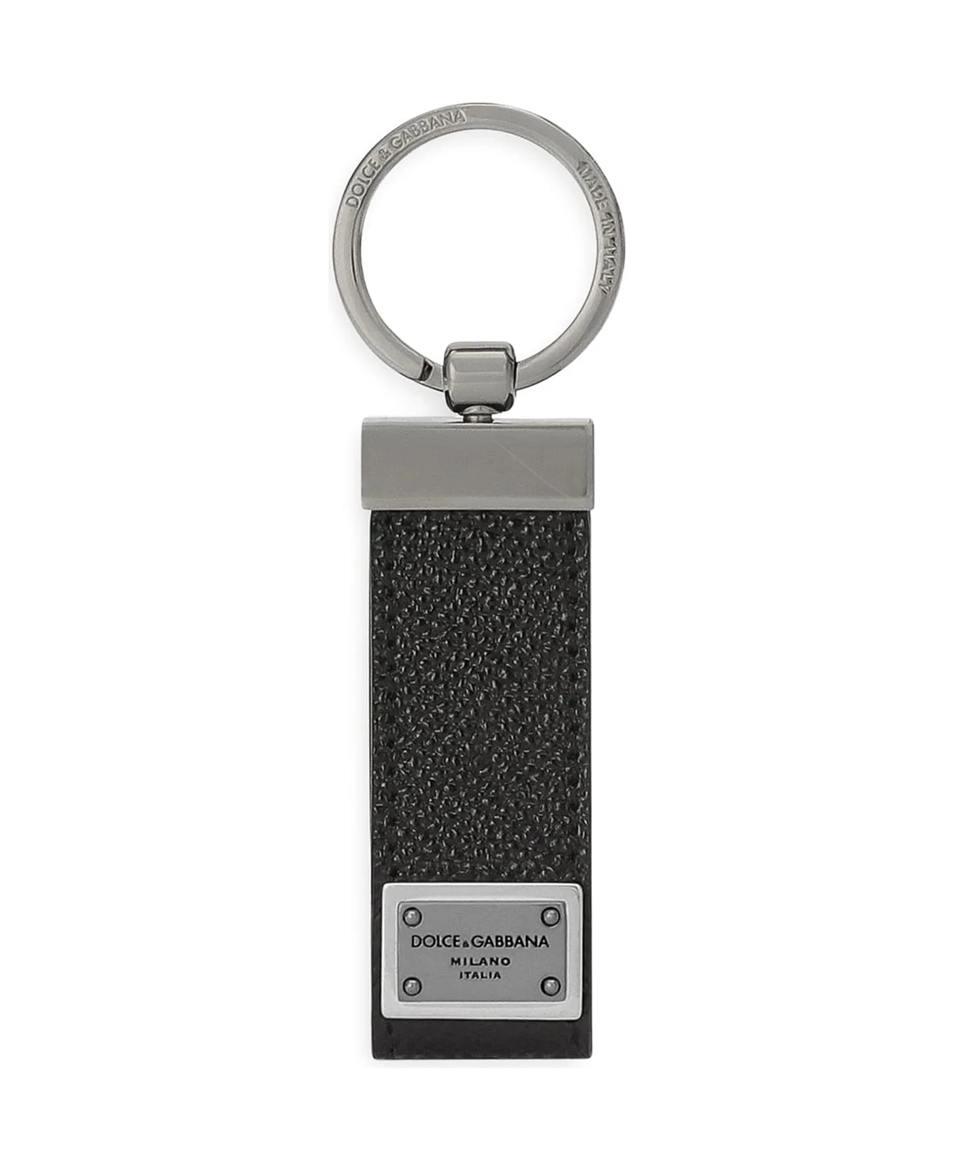 Dolce & Gabbana St.dauphine Leather Key Ring 1 Dolce & Gabbana St.dauphine Leather Key Ring