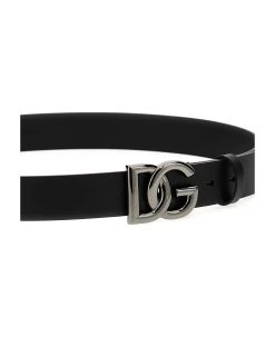 Dolce & Gabbana 'dg' Logo Belt -Stylish Men-Dolce & Gabbana f5785853c4b3be8454c95732c1bcd650