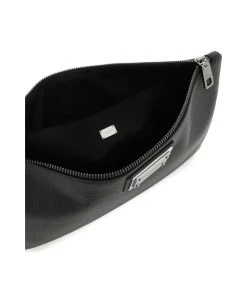 Dolce & Gabbana Leather & Nylon Pouch -Stylish Men-Dolce & Gabbana f7545b6f116a56437ccf40a9614390a5