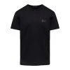 Dolce & Gabbana Black T-shirt With Logo Tag Detail On The Front In Cotton Man