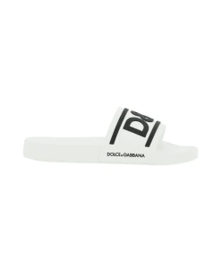 Dolce & Gabbana Logo Rubber Slides