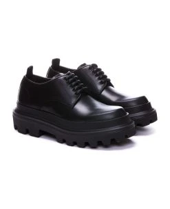 Dolce & Gabbana Derby Hi-trekking Lace Up Shoes -Stylish Men-Dolce & Gabbana fb52e5b03f4a38e4ac88ceef9e487c3a