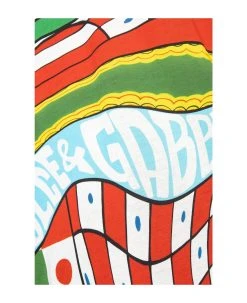 Dolce & Gabbana Carretto-print Crewneck T-shirt -Stylish Men-Dolce & Gabbana fedf38c0d3851e4086982eaec19592f8